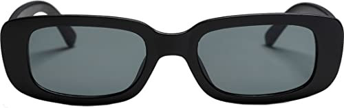 CHPO Unisex Nicole Sunglasses, Matte Black, 40