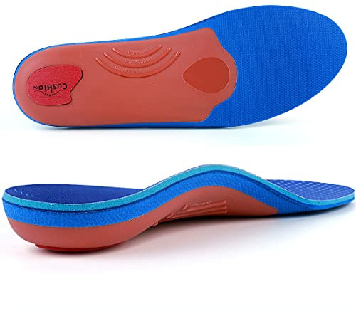 LARSARO Orthopädische Einlegesohlen Plantar Fasciitis Insoles Senk Spreizfuß Schuheinlagen Einlagen Für Damen & Herren Senkfuss Einlagen für Plattfüße,Senkspreizfuß,Plantarfasziitis