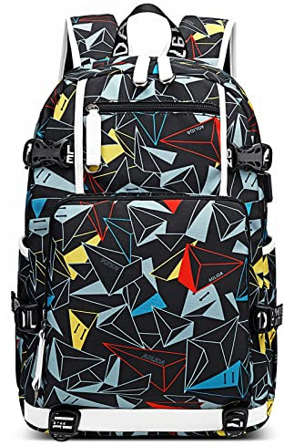 DORRISO Laptop Backpack for Men Travel Large Laptop Backpack with USB Charging Port School Backpack College Rucksack Fits 14 inch Laptop Bag Hiking Business Casual Vacation Daypack Yellow B