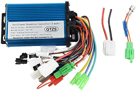ZYWUOY Brushless Motor Controller, Brushless DC Motor Controller Speed Controller 600-800W 36V/48V 6Mos for E-Bike E-Scooter