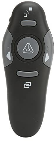 Bewinner Drahtlose Presenter-Fernbedienung, 15 M Fernbedienungsentfernung, Präsentationsklicker, 2,4-GHz-USB-PowerPoint-Clicker, Slide Advancer für Computer, Laptop