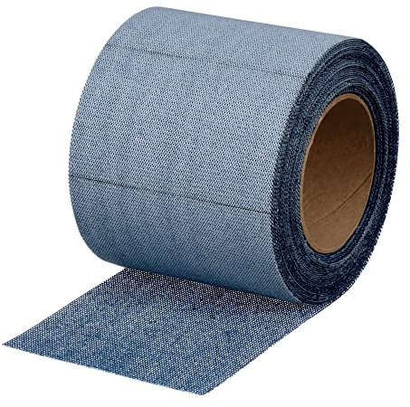 Fogli abrasivi con Supporto in Rete 3M Blue Net, 115 mm x 10 m, Grana 80, 36470