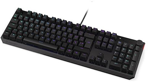 ENDORFY Thock IT Red, switch Kailh Red, tastiera meccanica full size, layout Italiano, keycaps in ABS, manopola del volume, EY5G010