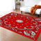 REIPOL Bandana Muster Teppiche für Schlafzimmer Zuhause Teppich Wohnzimmer Sofa Couchtisch Balkon Bodenmatte 50x80cm