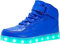 PADGENE Sportschuhe mit blinkenden LEDs, für Damen und Herren, wiederaufladbar über USB, 43 EU