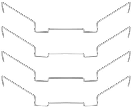 Create idea 4pcs 9cm Boucle de Fil de Ventilateur de dissipateur Thermique CPU Clips de Ventilateur de Refroidissement CPU pour Ventilateurs à Arbre Creux Compatible avec Jonsbo CR1400 CR1200