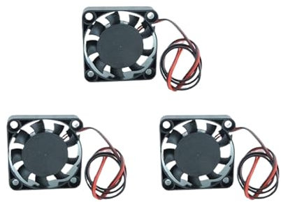 3010 4010 30x10mm 40x10mm ventilador de refrigeración CC 5V 12v 24V for rodamiento hidráulico sin escobillas 2PIN 30mm 40mm DC5/12/24V for impresora 3D J (Size : 24v, Color : 4010 3pcs)