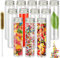 13 Stück Reagenzglas,Transparent Reagenzglas Mit Schraubverschluss,Reagenzglas Kunststoff,Transparent Reagenzgläser,Reagenzgläser Für Blumen,Für Laboratorien,Bonbons,Blumen.
