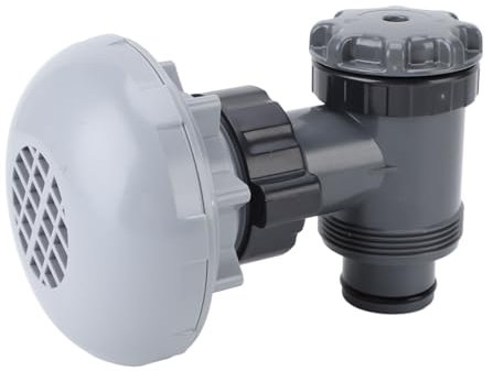 Kit de Bomba de Piscina con Tanque de Existencias, Colador de Salida de Entrada de Piscina ABS, Colador de Salida de Piscina Desmontable sobre el Suelo, Chorro de Retorno de