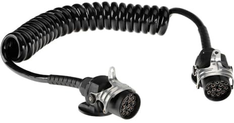 Lampa 97145 Spiralkabel ISO 12098/15 polig ADR