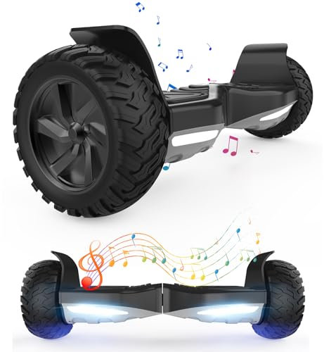 VOUUK 8,5 Zoll Hummer Offroad-Hoverboard, App-Steuerung, mit Bluetooth und LED-Licht, leistungsstarker Motor, geeignet für Erwachsene und Kinder