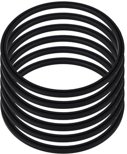 BIUDECO 6stücke Silikon-dichtring Für Flaschen-Deckel Wiederverwendbar Versiegelt Auslaufsicher Isolierend Flexibel Passend Für Isolierflaschen Und Trinkbecher Ersatz-Dichtung Für Wasserfl