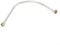 ComfyHarbor 1PC Compressor Tube, Aluminum And Brass Compressor Exhaust Tube, G3/8 Air Compressor Exhaust Tube Replacement Air-Pipe Oil Pump Spare Parts