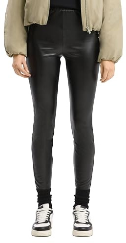 QS Damen Fake Leather Legging 2170526