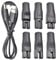 7Pcs Shaver Charger Kit - 5V USB Power Cord Replacement for Electric Hair Clippers, Beard Trimmers, Shavers, Beauty Instruments, Desk Lamps, Purifiers