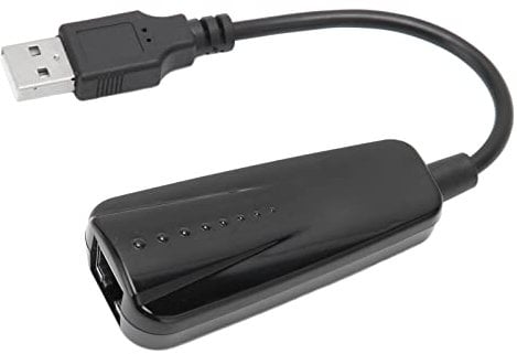 Adaptateur Wii à USB, USB sur Ethernet Pluggable LAN Net Adaptateur Compatible Compatible vers l' Ethernet 2.0 à 10/100 Mbps PC Extender for Wins for OS X