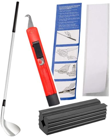 Golf Club Grip Replacement Kit Rubber Clamp Anti-Slip Handle Precise Ball