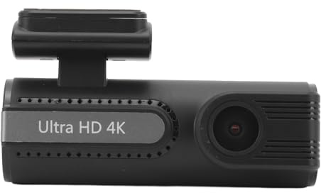 Wakects Auto-Front- und Heck-Dashcam, 4K-Auflösung mit G-Sensor und WLAN, Parküberwachung Rund um die Uhr für Autos und SUVs