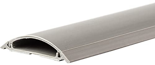 StarTech.com 6 ft 2in Wide Grey Floor Cable Duct with Guard - Cable raceway - 6.6 ft - gray - RD50_2 (RD50_2)