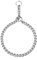 HAPPY HACHI Collier de Dressage pour Chien Collier Contrôle Réglable en Acier Solide Chaîne Serpent en Métal pour Animaux Domestiques(3.5mmx55cm)