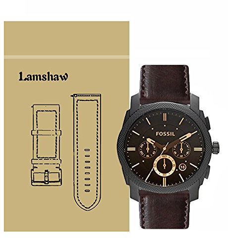 Ceston - Bracelet de montre de rechange FS4656 - Pour montre Fossil - Pour homme