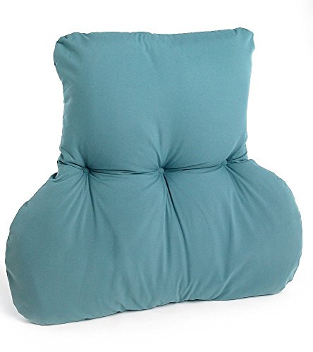 The Bettersleep Company Shaped Lumbar Back Support Cushion (Teal) Perfect for chair & sofa offering comfort and support