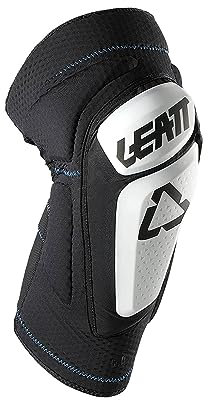 Leatt 3Df 6.0 Ginocchiera, Unisex – Adulto, White/Black, S