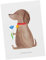 Mr. & Mrs. Panda Postkarte Hund Blume - Geschenk, Hundemama, Hundemotiv, Hundespruch, Haustier, Hundeliebe, Einladungskarte, Geschenkkarte,
