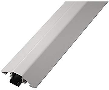 Aluminium Cable Duct,LxWxH 2000 x 80 x 20 mm