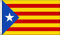 Bandera de Estelada de la Independencia Catalana, 5 x 3 pies, grande