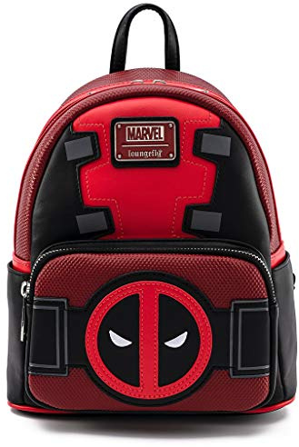 Loungefly Deadpool Merc mit Mund Cosplay Damen Doppelriemen Schultertasche Geldbörse, Mehrfarbig/Meereswellen (Ocean Tides), Einheitsgröße, modisch