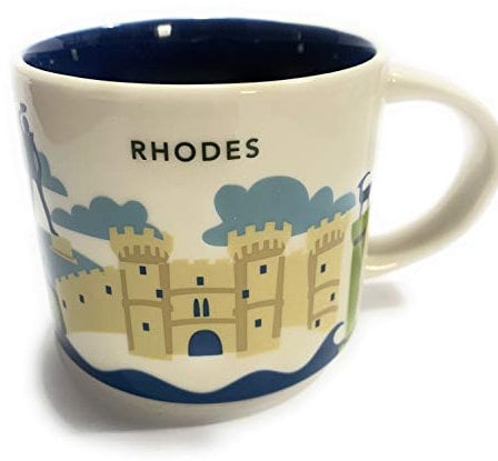 Starbucks You are Here Rhodes Greece Mug