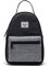 Herschel Unisex-Erwachsene Nova Mini, Schwarz Crosshatch/Schwarz/Raven Crosshatch, Einheitsgröße, Tasche