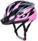 CXING Casque de vélo pour Adulte, Homme et Femme, spécialement conçu pour la Protection de sécurité, Casque de vélo pour vélo VTT avec Un Bandeau - Casque de vélo Sport en Plein air (Rose Noir)