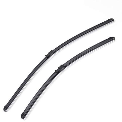 QOHFLD 2Pcs Frontscheibe Windschutzscheibe Wischerblätter,Für Audi A3 2003 2004,Für VW Caddy Jetta Golf 5 2005 Scheibenwischer