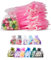 Soul Projekt [100 unidades] Bolsas de regalo de organza, para regalos, joyas, cumpleaños, bolsas de fiesta. Bolsas de organza para todas las ocasiones. Rosa Claro Organza Bags Light Pink 7x9 x100