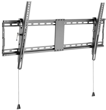 Monoprice Staffa da parete per TV a basso profilo, inclinabile, extra larga, per TV LED da 43 a 90, peso massimo 69,9 kg, modelli VESA fino a 800 x 400, adatta a schermi curvi – Serie commerciale