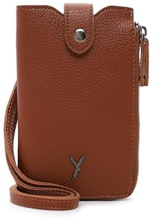 SURI FREY Handytasche Gitty Smartphonebag Darkcognac braun