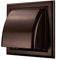 MKK 22852-029 Cubierta Protectora contra la Intemperie para fachada y Rejilla de ventilación, Marrón, Ø 150 mm