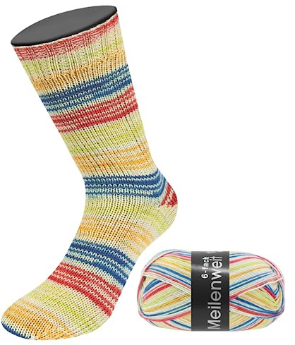 MEILENWEIT 6-fach 150g SPEZIAL print 9570 - Fun
