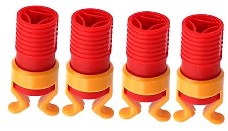 VILLFUL 4Pcs Universal Screw Fixing Set Clamper Screw Holder for Screwdriver Bits Multifunction Hand Power Tools Accessories Red