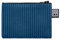 PP-Berlin Etui Klein, Cord Blau, Mini, Vegan, Handgenäht in Berlin Geldbörse für Kinder Damen, Herren, Unisex.