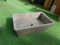 Lavabo de hormigón revestido efecto granito medidas 60 x 40 x 18 cm