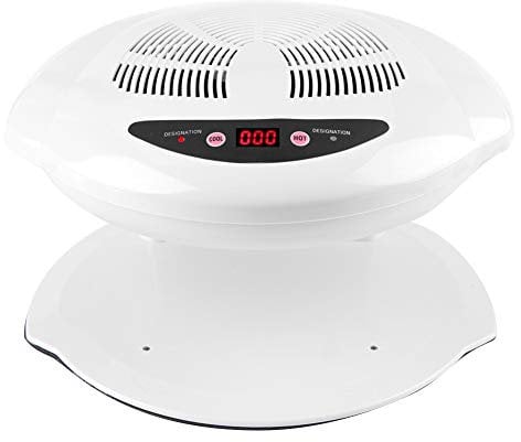 Nail Dryer for Normal Nail Polish, Hot and Cold Nail Air Dryer Nail Polishing Drying Fan Intelligent Automatic Manicure Drying Machine, for Home Commercial Beauty Salon Use