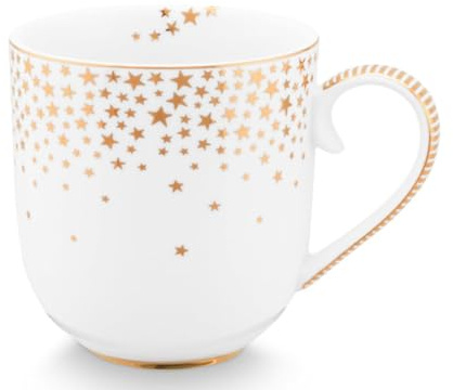 Pip Studio Royal Winter White Henkelbecher klein 260ml