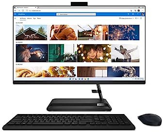 Lenovo IdeaCentre AIO 3i 2023 All-in-One Desktop Display Touchscreen FHD da 27 pollici | Intel i5-13420H 8-Core Intel UHD Graphics | 32GB DDR4 1TB SSD | Bluetooth 5.1 | Windows 10 Home | Nero