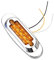 XENITE Marker Lights Ecke Seite Marker Lichter Blinkerlicht Für LKW-Anhänger Van Bus Blitzlicht 12 V / 24 V Umrisslampe (Farbe : Orange,Blue,Green,Silver,Black, Größe : 1 UK)