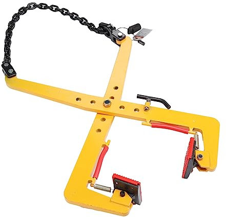ECUTEE Morsetto Di Sollevamento Pinza per Bordi, Pinza di Fissaggio da 500 kg, Pinza di Sollevamento per Marciapiede, Pinza per Mattoni per Sollevamento Trasporto Blocchi Pietra Cemento, 33-70cm