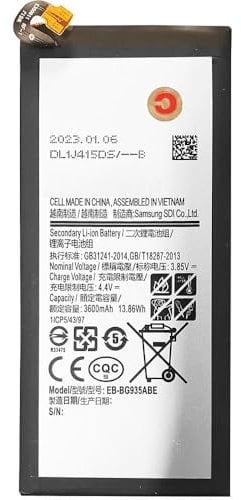 C D R originale batteria per Samsung Galaxy S7 Edge G935F compatibile con Samsung EB-BG935ABE Capacità 3600 mAh