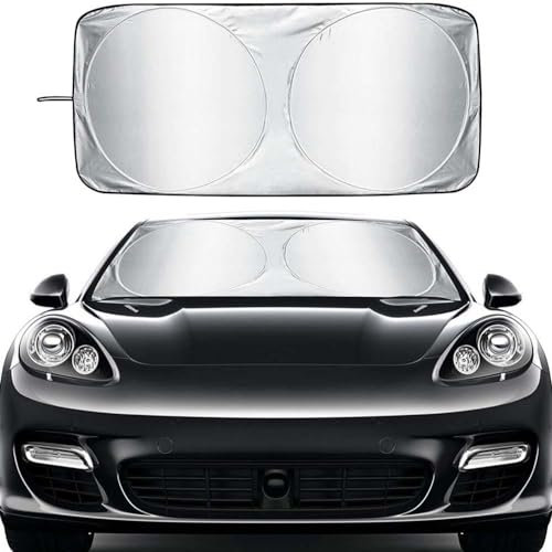 evimo Parasol de Coche Delantero para Parabrisas Coche, para Mercedes Benz V Class V Classe V Clase V Klasse V220d V250d V300d Parasol Reflectante para Coche, Plegable, Mantén tu Coche Fresco